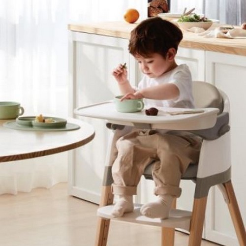 시디즈 몰티 하이체어 식탁의자 (트레이+안전벨트)_이미지