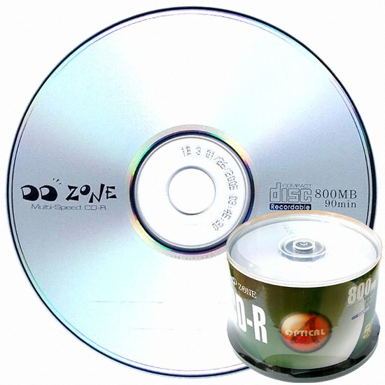 에이데이타코리아 DDZONE CD-R 800MB 52X 케익 (50장)