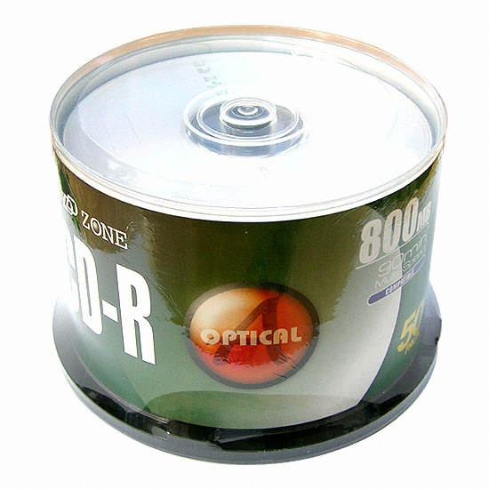 에이데이타코리아 DDZONE CD-R 800MB 52X 케익 (50장)_이미지