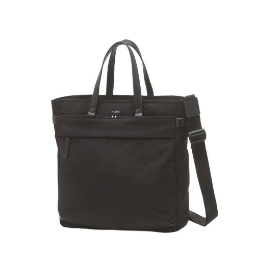 ACC LL 쇼핑백동봉 HATCH-BAG 블랙 나일론 토트백 HJBA5F330