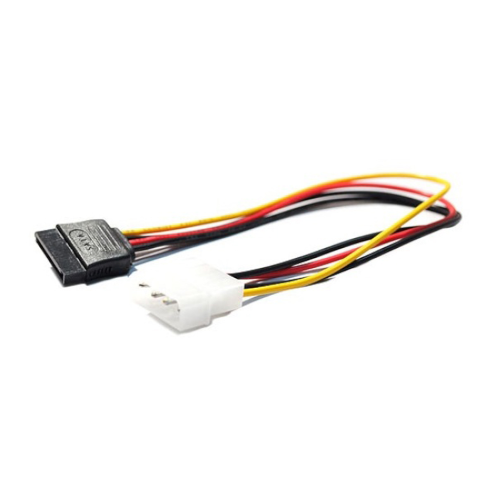 엠비에프 IDE 4핀 to SATA 전원 케이블 (MBF-SATA-P30, 0.3m)