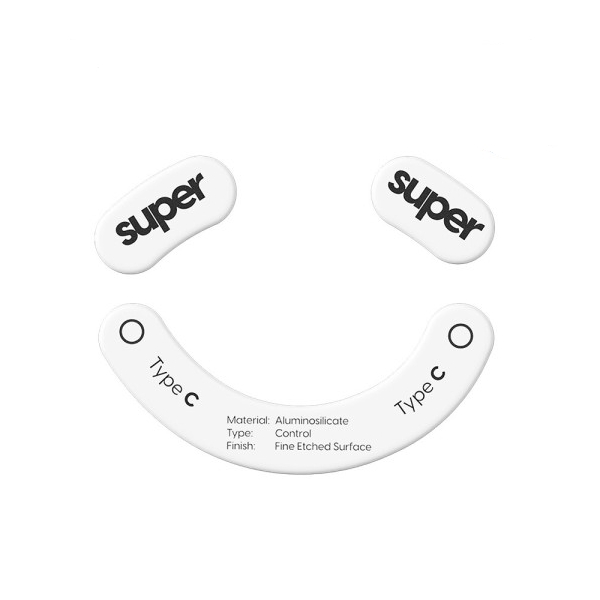 Pulsar 레이저 데스에더 V3 프로 전용 슈퍼글라이드 글라스 마우스피트 (Type-C)