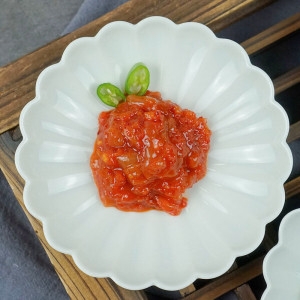 청해수산 젓갈이야기 씹을수록 쫄깃단짠 가리비젓 500g