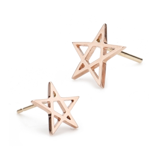 도로시 14k 스케치별 귀걸이(소)_이미지