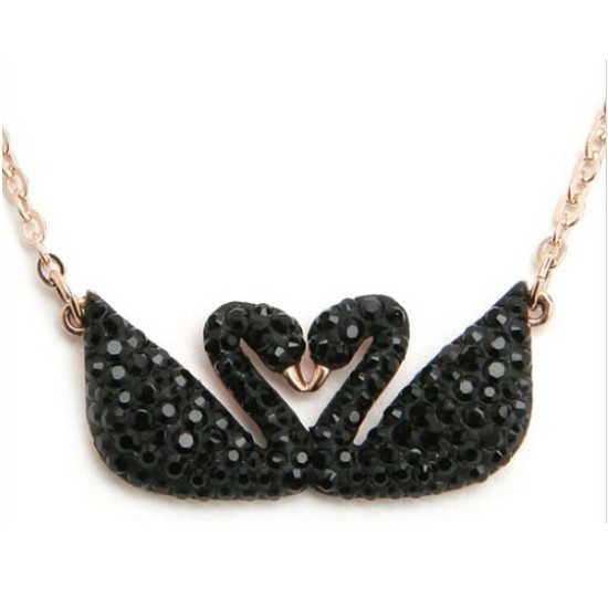 스와로브스키 Iconic Swan Double 목걸이 5296468