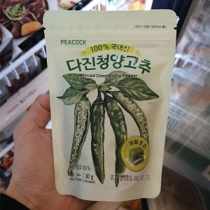 피코크 다진청양고추 80g