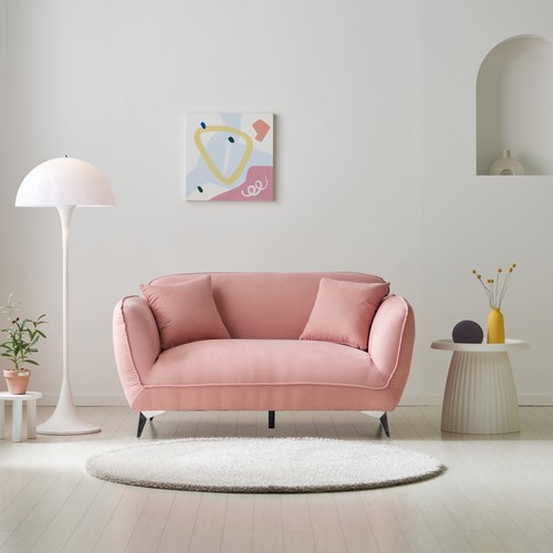 레브가구 보니 아쿠아텍스 패브릭 소파 2인용