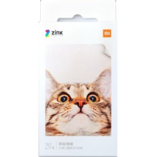 샤오미 미지아 포켓 포토 프린터 전용 인화지 (정품, 20매)_이미지