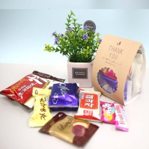 한봄 유치원 학교 단체 행사 감사의 마음 전달 간식 과자 선물 세트 1101782