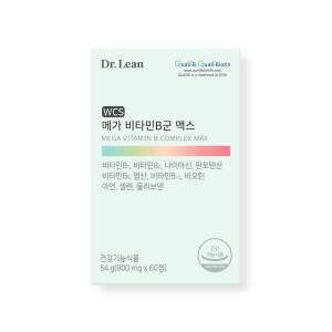 닥터린 메가 비타민B군 맥스 900mg 60정이미지입니다. 누르면 해당 게시물로 새창이동합니다.