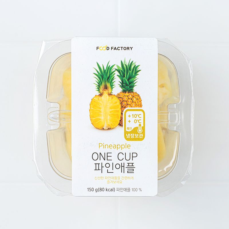 농업회사법인(주)푸드팩토리 ONE CUP 파인애플 150g (6개)_이미지