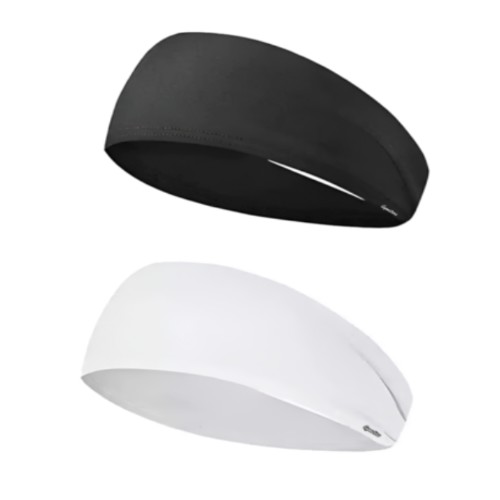 짐스터즈 스포츠 쿨 헤어밴드 (블랙+화이트)_이미지