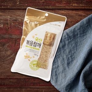 국산 볶음참깨 100G
