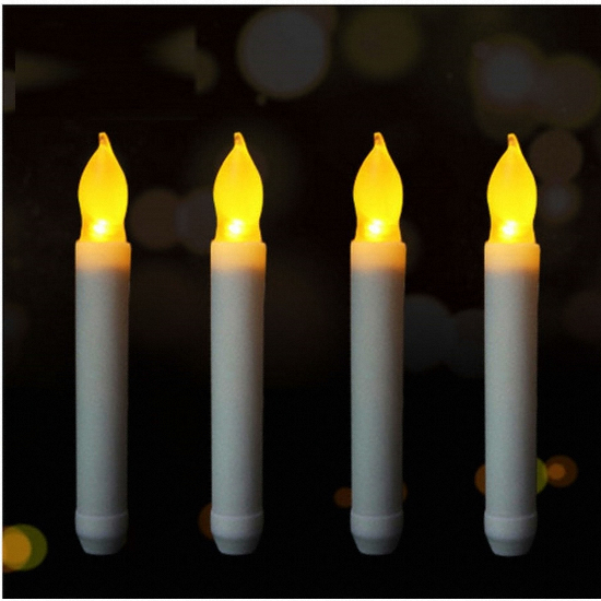 유누 LED 촛불 (4개)