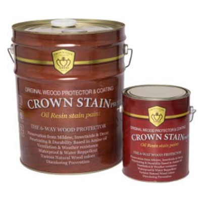 크라운 오일 스테인