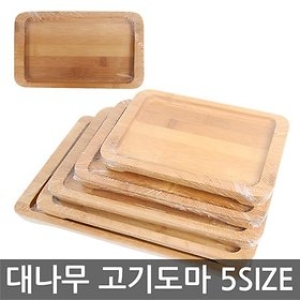 예원산업 MA 대나무 고기도마/초밥 스시 목 도마 회 접시 쟁반_이미지