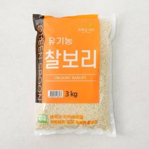 메가마트 유기농 찰보리쌀 3kg_이미지