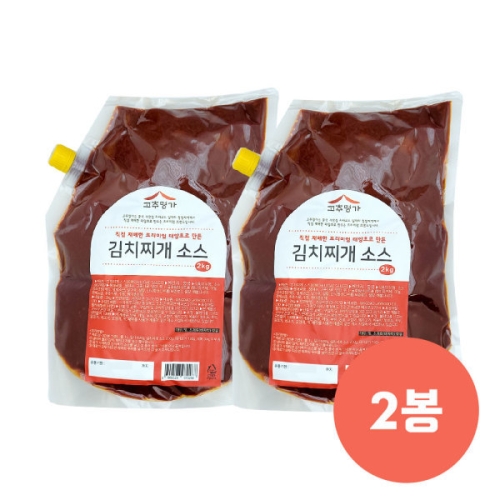 고추명가 김치찌개 소스 2kg (2개)_이미지