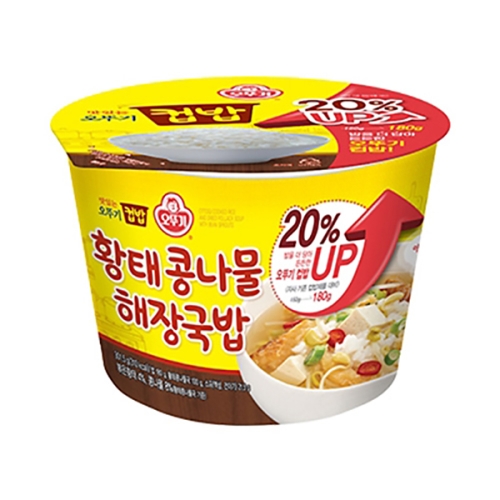 오뚜기 컵밥 황태 콩나물해장국밥 301.5g (9개)_이미지