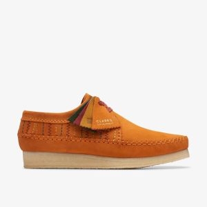 Ŭ���� �������� Weaver ���� Burnt Orange Combi 26174517 Wallabee