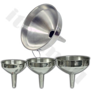 미지 스텐 깔때기 요리용 스테레스 깔대기 손잡이