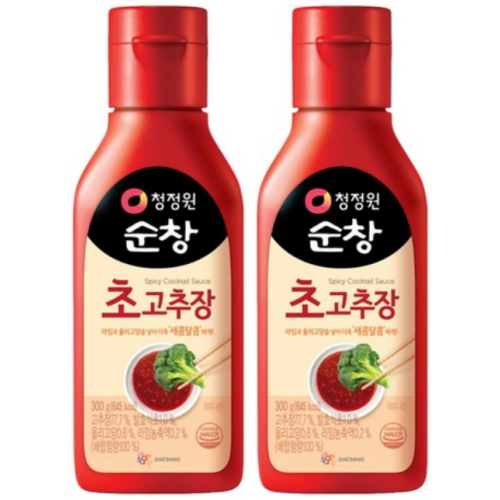청정원 순창 초고추장 300g (2개)_이미지