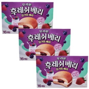 오리온 후레쉬베리 요거트베리 448g (3개)_이미지