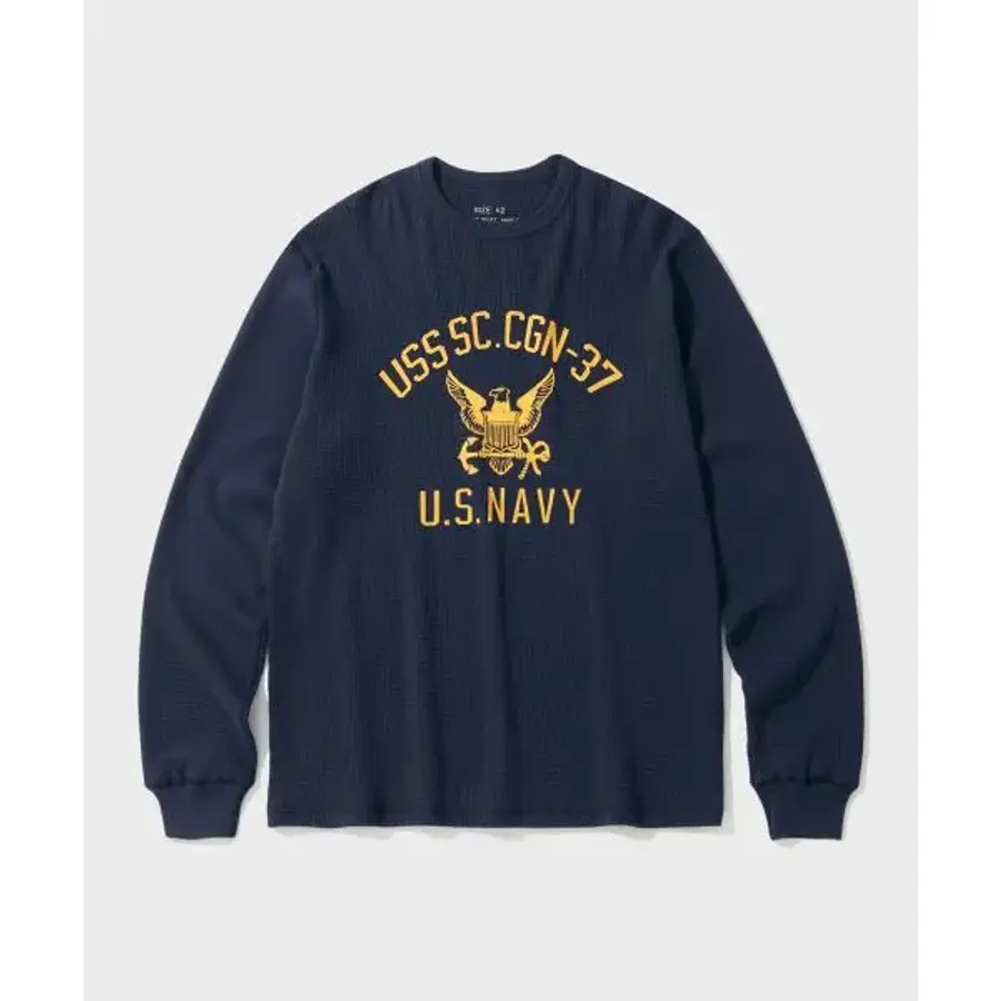 아웃스탠딩 MIL LONG SLEEVE USS SC NAVY 439957