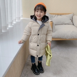 유아 아동 주니어 공용 베이직 웰론 롱패딩 롱패딩 점퍼