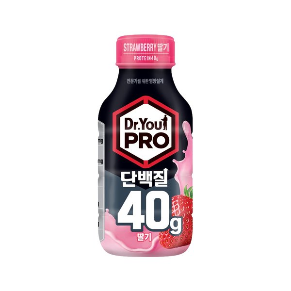 닥터유 프로 단백질 드링크 딸기 350ml (16개)_이미지