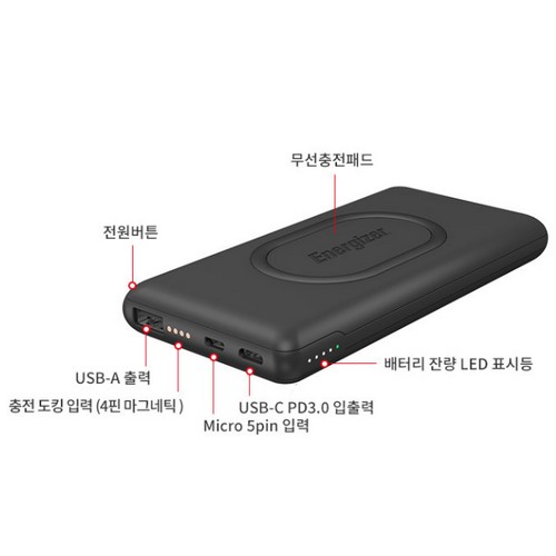 ���������� PD ��ŷ ���� �������͸� QE10012PQ 10000mAh