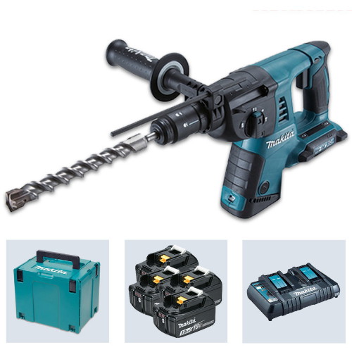 마끼다 DHR263 (3.0Ah, 배터리 4개)_이미지