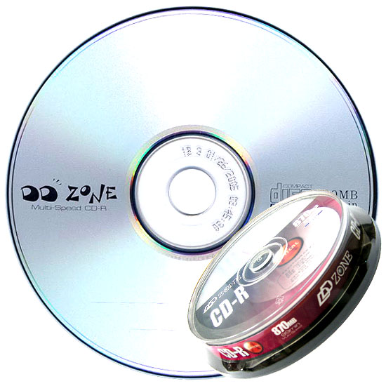 에이데이타코리아 DDZONE CD-R 870MB 52X 케익 ( 10장)_이미지