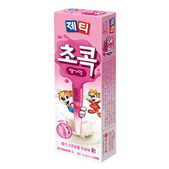 동서식품 제티 초콕 딸기맛 10T (2개)