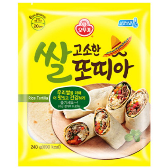 오뚜기 고소한 쌀 또띠아 240g