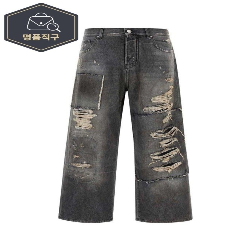 아미리 CARPENTER REPAIRED 배기 진 AMBMJE1006 CRAFTEDBLACK B0441950056