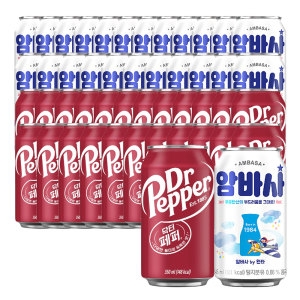 코카콜라음료 암바사 350ml + 닥터페퍼 350ml