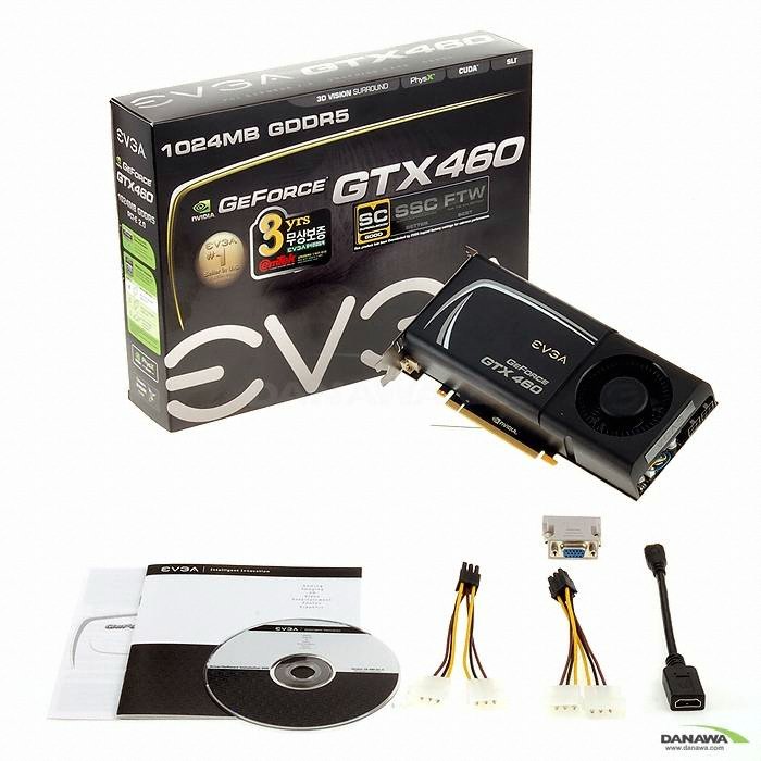 EVGA 지포스 GTX460 SuperClocked EE D5 1GB 이엠텍_이미지