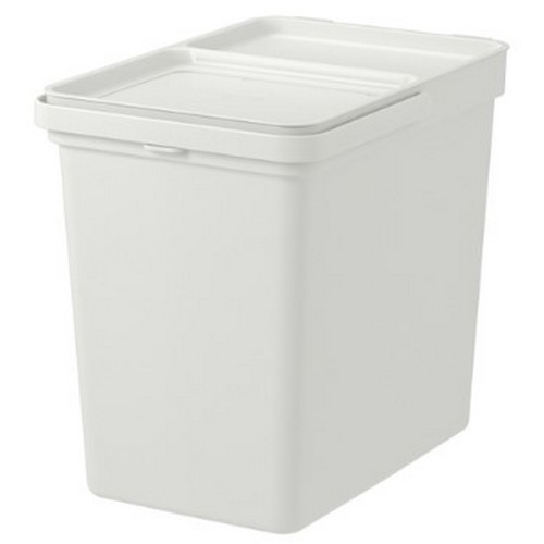 이케아 HALLBAR 홀바르 통+뚜껑 22L