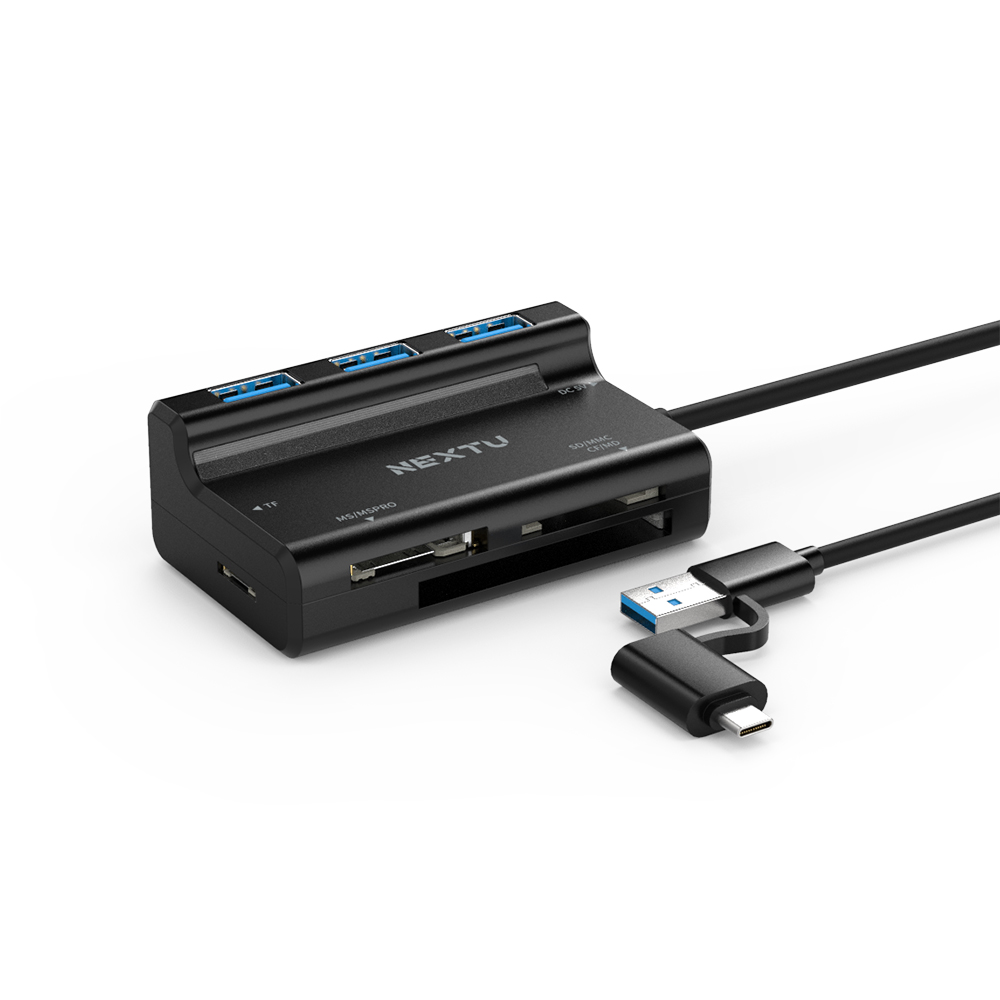 이지넷유비쿼터스 NEXTU NEXT-513OTG (7포트/USB 3.0 Type A+C)_이미지
