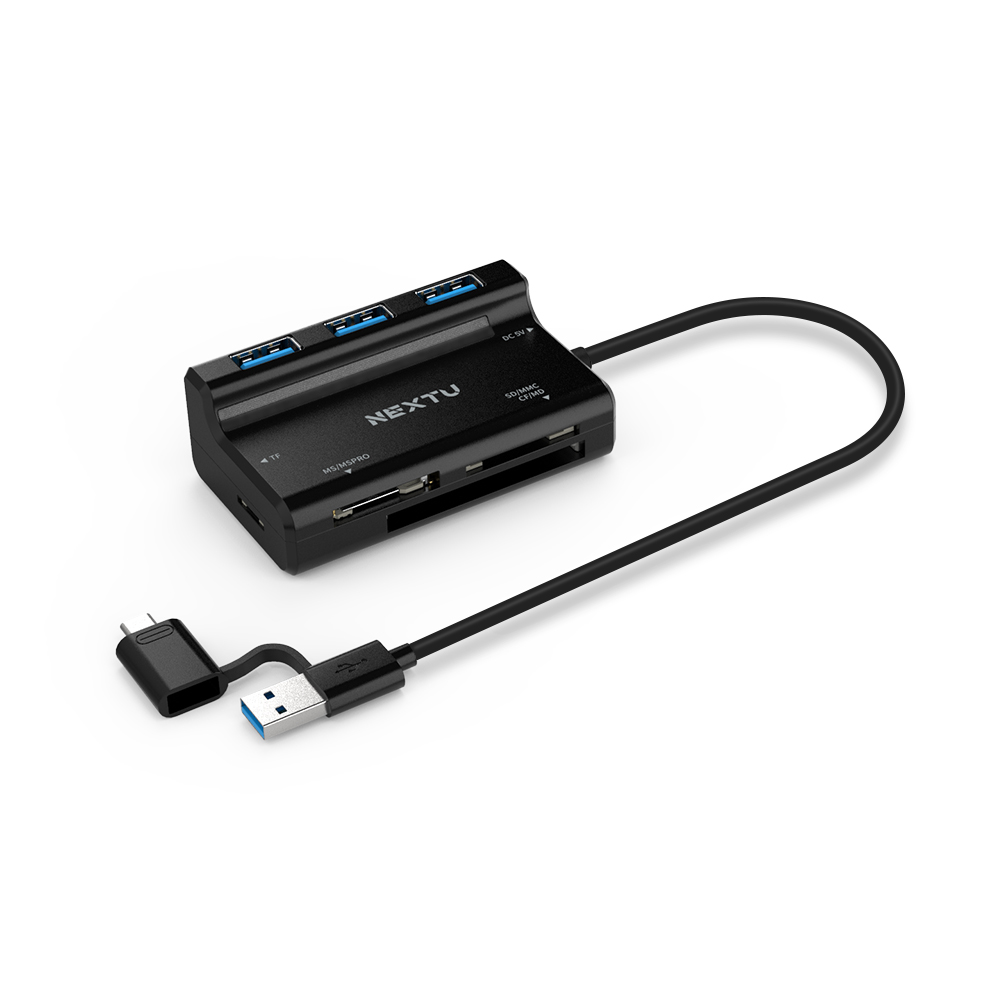 이지넷유비쿼터스 NEXTU NEXT-513OTG (7포트/USB 3.0 Type A+C)_이미지