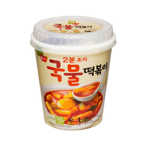 풀무원 생가득 2분조리 국물 떡볶이 용기형 170g (1개)_이미지