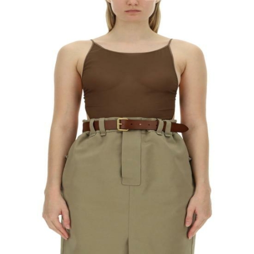 입생로랑 생로랑 반팔 티셔츠 786030 Y37TE2124 BROWN