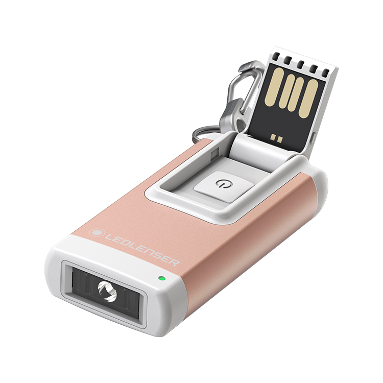 LED LENSER 레드렌서 K4R.2 키체인 라이트 (로즈골드)_이미지