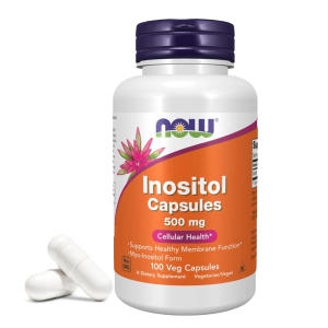 나우푸드 이노시톨 캡슐 500mg 100캡슐이미지입니다. 누르면 해당 게시물로 새창이동합니다.