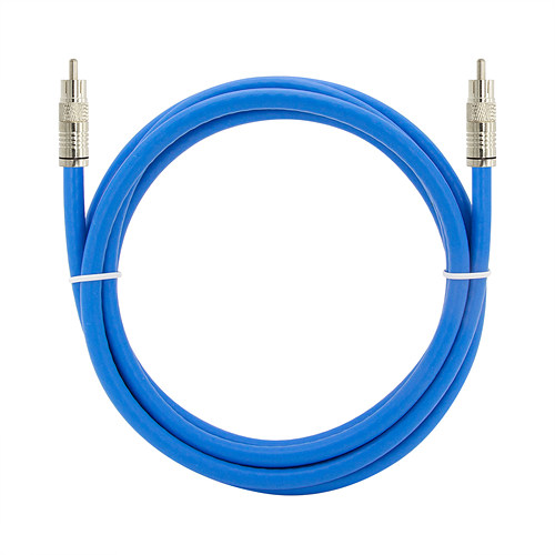 탑라인에이치디 솔탑 디지털 75옴 코엑셜 RCA 블루 TV 동축 케이블 (SOLTOP-648, 3m)_이미지