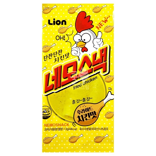 라이온제과 단짠단짠 네모스낵 치킨맛 13g (6개)_이미지