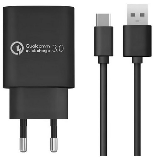 쿠팡 홈플래닛 18W 충전기 ZX-1U55Q (케이블포함)_이미지