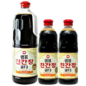 샘표 진간장 금F-3 500ml (4개)_이미지