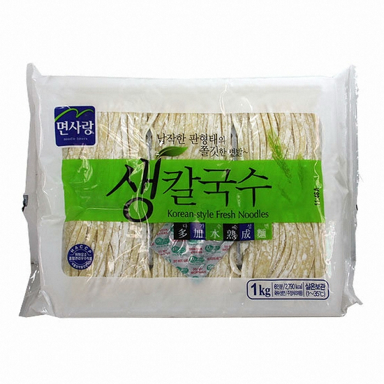 면사랑 생칼국수 1kg (1개)